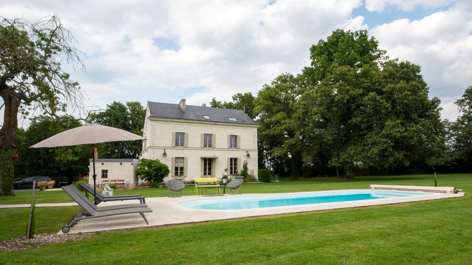 La Gironnerie Bed and Breakfast Loche-sur-Indrois Buitenkant foto